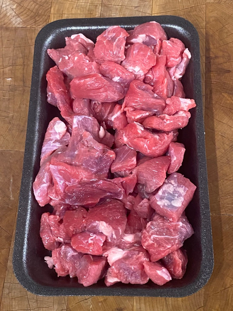 Tender Diced Cornish Beef