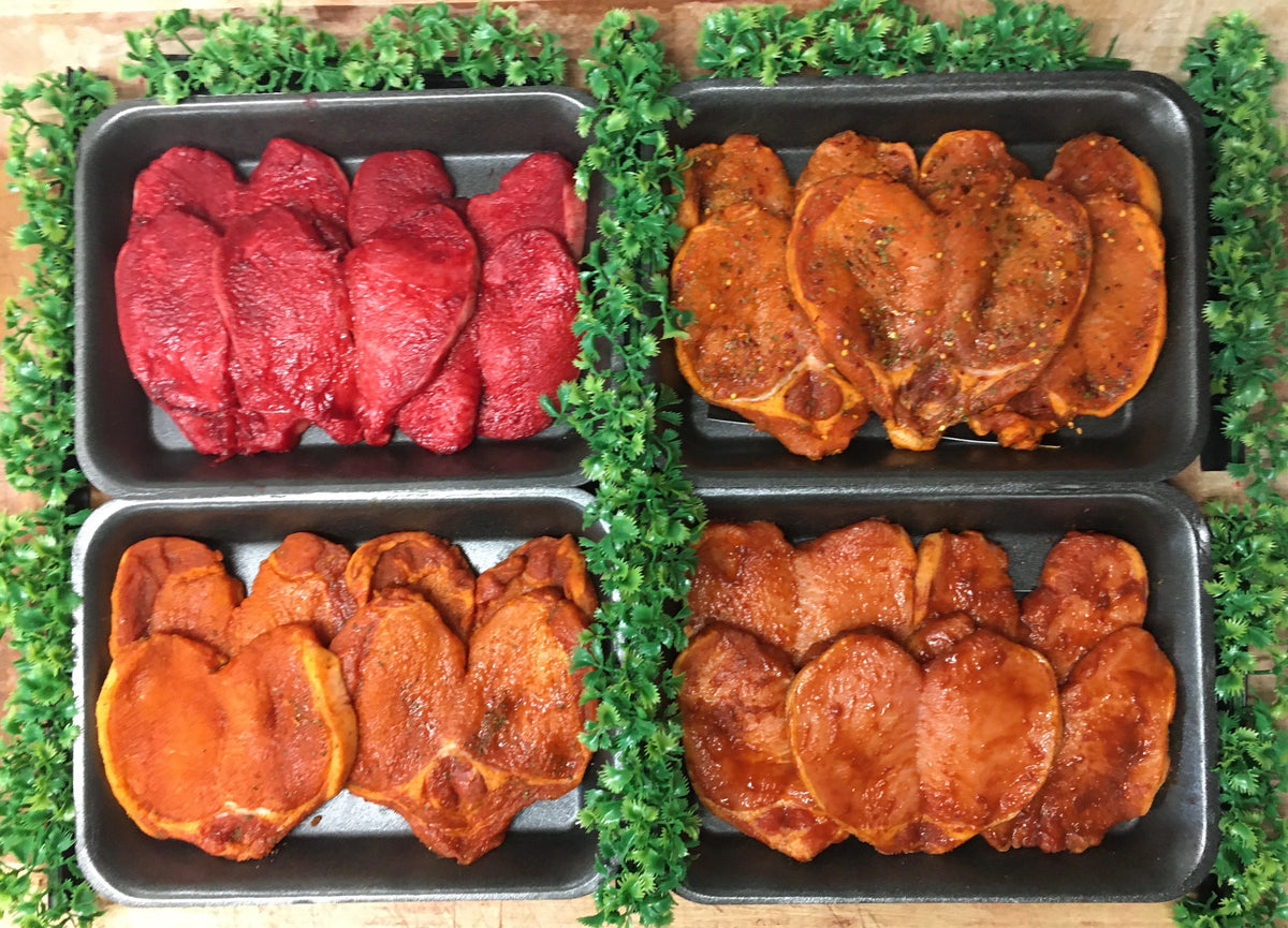 Flavoured Pork Steaks