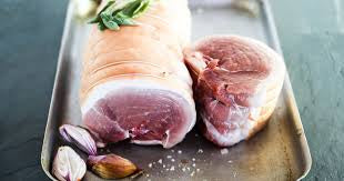Fresh boned and rolled leg pork Joints.