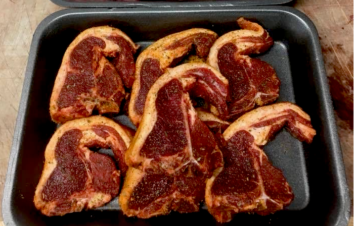 1Kg Fresh New season CORNISH MINTED lamb  Chops